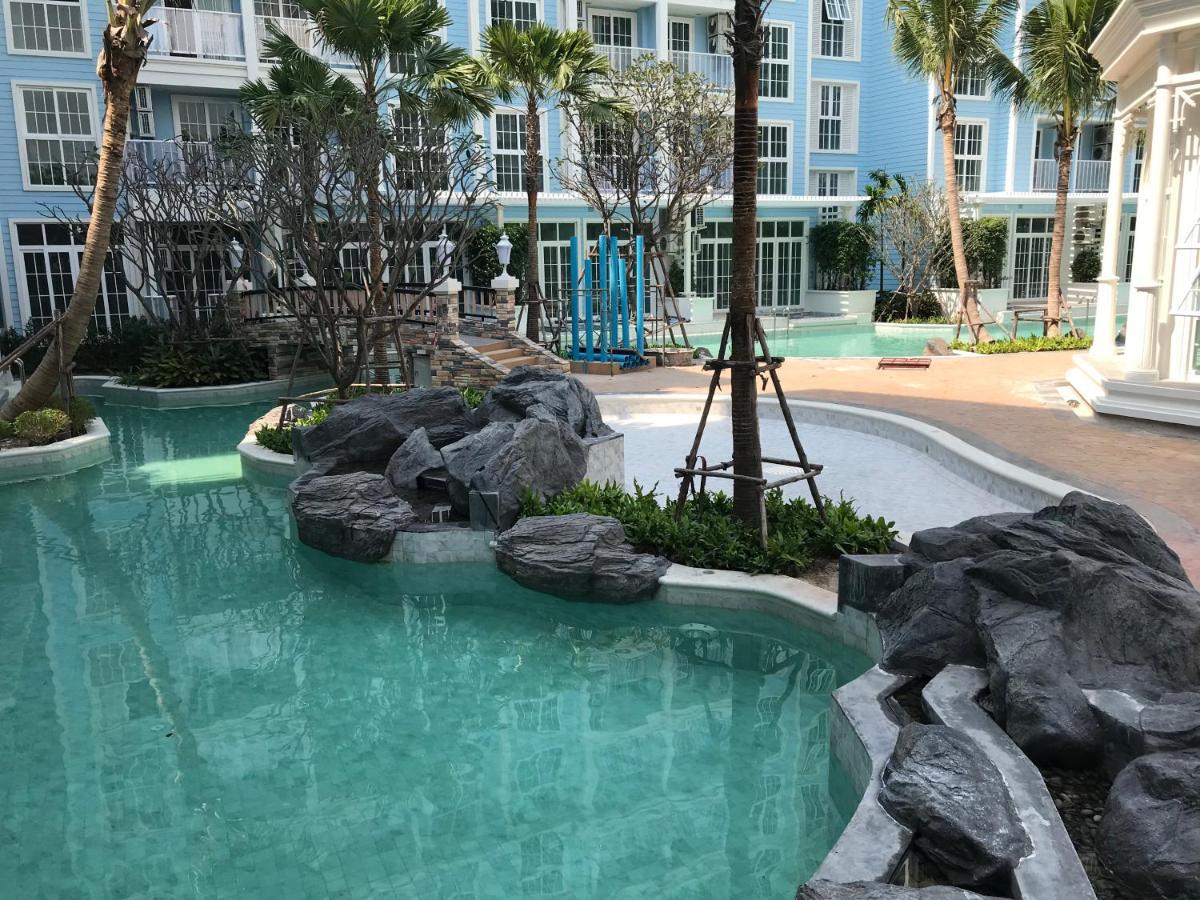 נה ג'ומטיין Grand Florida芭提雅带免费游泳池温泉和健身房和办公区水上花园公寓e208 מראה חיצוני תמונה
