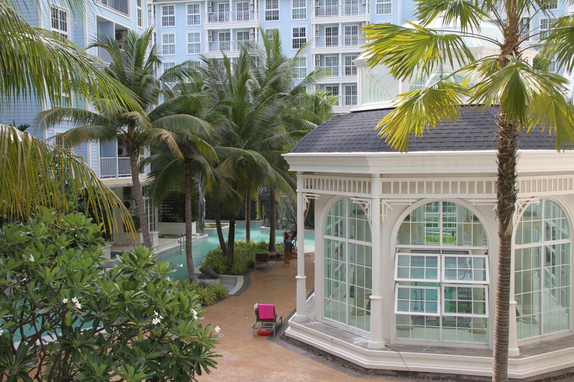 נה ג'ומטיין Grand Florida芭提雅带免费游泳池温泉和健身房和办公区水上花园公寓e208 מראה חיצוני תמונה